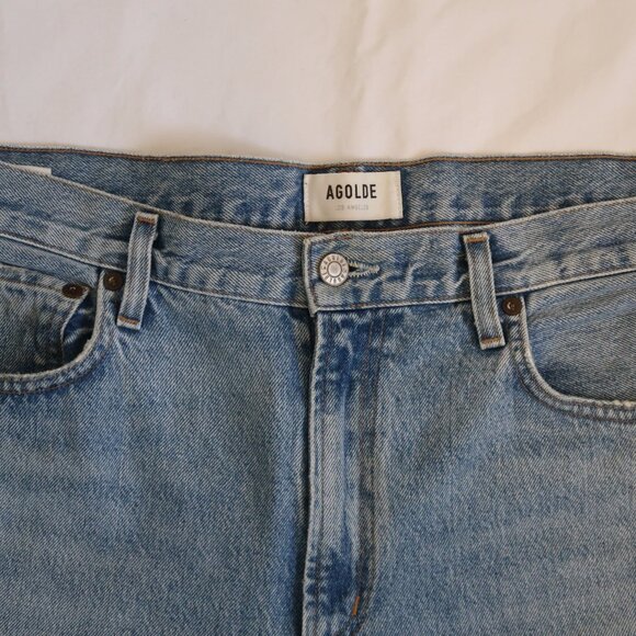 Agolde Cherie High Rise Straight Jeans in Merit Size 32 - Picture 3 of 5